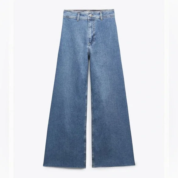 ZARA // The Marine Straight in medium blue - Picture 6 of 6